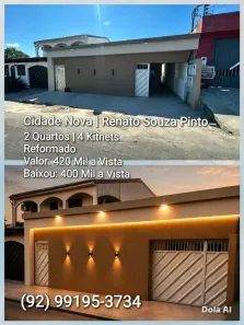 Casa com 2 Quartos à venda, 120m² no Cidade Nova, Manaus