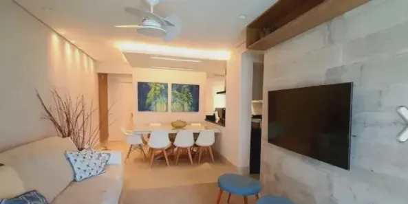 Apartamento com 4 Quartos para alugar, 90m² no Riviera, Bertioga
