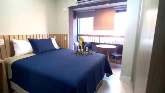 Flat com 1 Quarto para alugar, 30m² no Brooklin Paulista, São Paulo