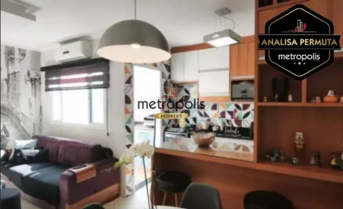 Apartamento com 3 Quartos à venda, 75m² no Vila Assunção, Santo André