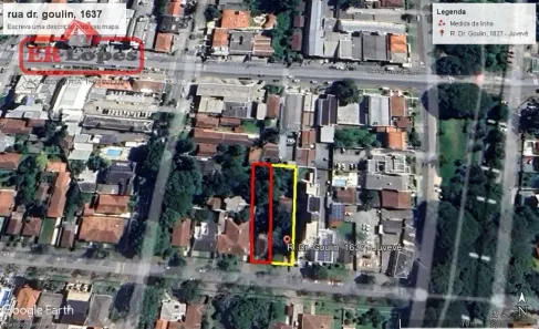 Lote/Terreno à venda, 676m² no Juvevê, Curitiba