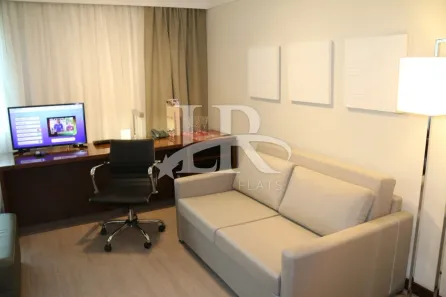 Flat com 1 Quarto para alugar, 30m² no Indianópolis, São Paulo
