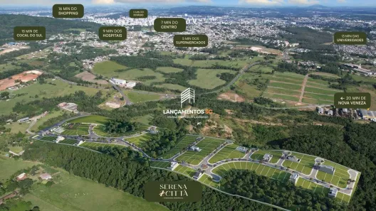 Lote/Terreno à venda, 430m² no Archimedes Naspolini, Criciúma