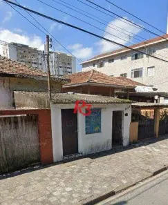 Lote/Terreno à venda, 300m² no Aparecida, Santos
