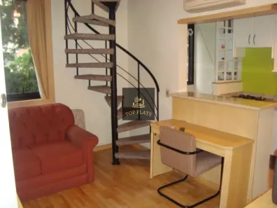 Flat com 1 Quarto para alugar, 45m² no Vila Olímpia, São Paulo
