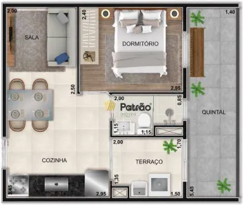 Apartamento com 1 Quarto à venda, 36m² no Vila Clementino, São Paulo