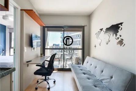 Apartamento com 1 Quarto à venda, 27m² no Vila Nova Conceição, São Paulo