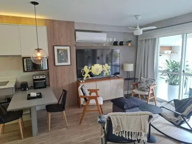 Flat com 1 Quarto para alugar, 50m² no Brooklin Paulista, São Paulo