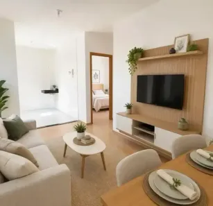 Apartamento com 2 Quartos à venda, 41m² no Paupina, Fortaleza