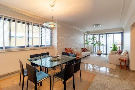 Apartamento com 3 Quartos para alugar, 154m² no Indianópolis, São Paulo