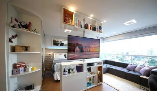 Apartamento com 1 Quarto à venda, 45m² no Brooklin Paulista, São Paulo