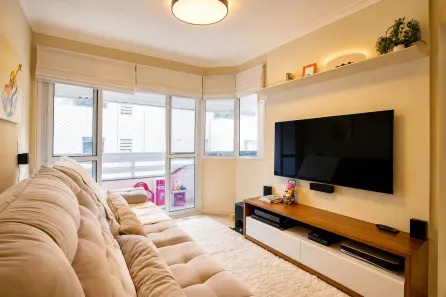 Apartamento com 3 Quartos à venda, 110m² no Vila Valparaíso, Santo André