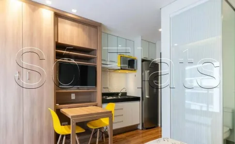 Flat com 1 Quarto para alugar, 35m² no Vila Olímpia, São Paulo