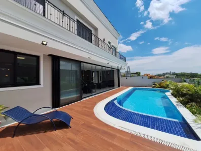 Casa de Condomínio com 4 Quartos à venda, 478m² no Alphaville Dom Pedro 3, Campinas