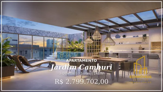 Apartamento com 3 Quartos à venda, 148m² no Jardim Camburi, Vitória