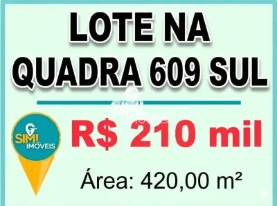 Lote/Terreno à venda, 420m² no Plano Diretor Sul, Palmas