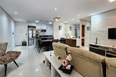 Apartamento com 3 Quartos para alugar, 105m² no Baeta Neves, São Bernardo do Campo