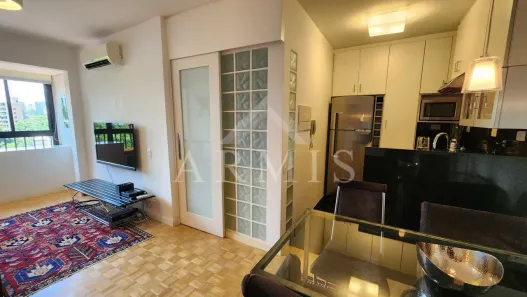 Apartamento com 1 Quarto para alugar, 38m² no Itaim Bibi, São Paulo