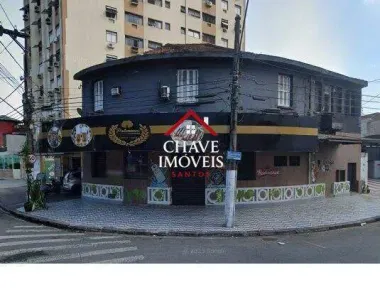 Prédio Comercial à venda, 450m² no Macuco, Santos