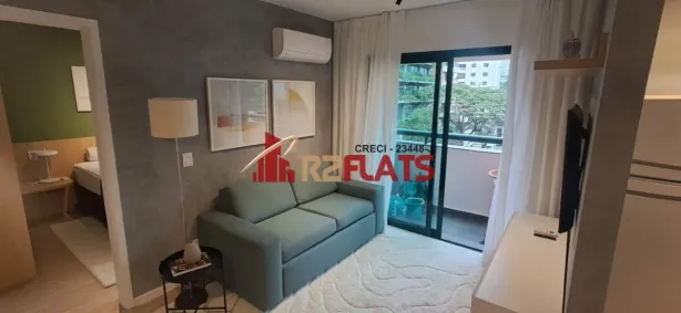 Flat com 1 Quarto para alugar, 41m² no Itaim Bibi, São Paulo