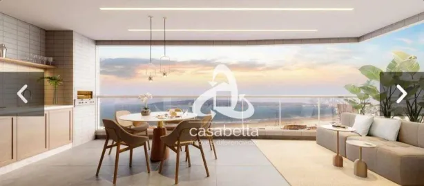 Apartamento com 3 Quartos à venda, 112m² no José Menino, Santos