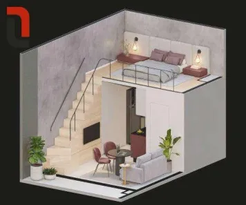 Apartamento com 1 Quarto à venda, 23m² no Centro, Curitiba