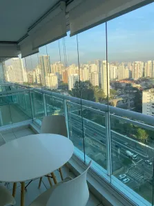 Apartamento com 1 Quarto para alugar, 48m² no Campo Belo, São Paulo