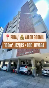 Apartamento com 2 Quartos à venda, 100m² no Pina, Recife