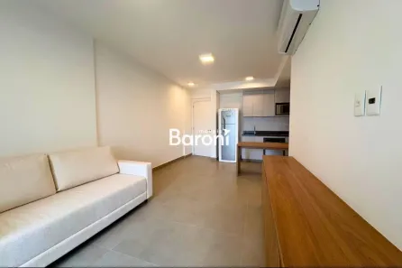 Apartamento com 1 Quarto para alugar, 52m² no Indianópolis, São Paulo