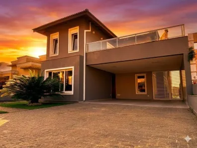 Casa de Condomínio com 4 Quartos à venda, 371m² no Residencial San Diego (Paysage Serein), Vargem Grande Paulista