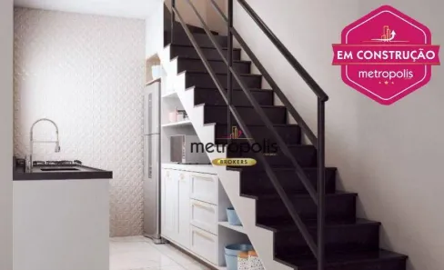 Cobertura com 2 Quartos à venda, 108m² no Paraíso, Santo André
