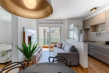 Apartamento com 1 Quarto para alugar, 48m² no Bela Vista, São Paulo