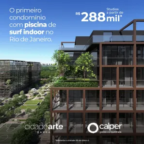 Apartamento com 1 Quarto à venda, 34m² no Barra Olímpica, Rio de Janeiro