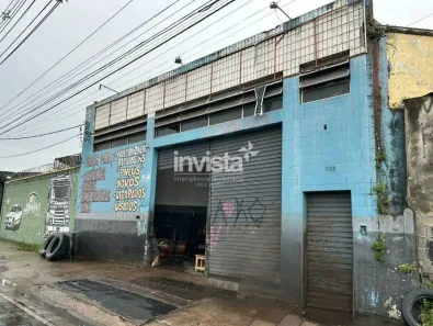 Galpão/Depósito/Armazém para alugar, 340m² no Estuário, Santos