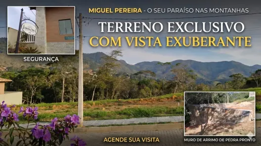 Lote/Terreno à venda, 295m² no São Judas Tadeu, Miguel Pereira