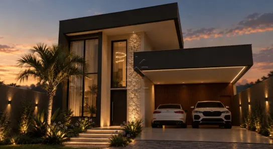 Casa de Condomínio com 3 Quartos à venda, 165m² no Carimã, Foz do Iguaçu