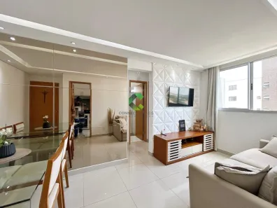Apartamento com 2 Quartos à venda, 49m² no Alvorada, Contagem