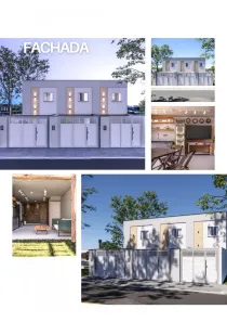 Casa com 2 Quartos à venda, 68m² no Residencial Centro da Serra, Serra
