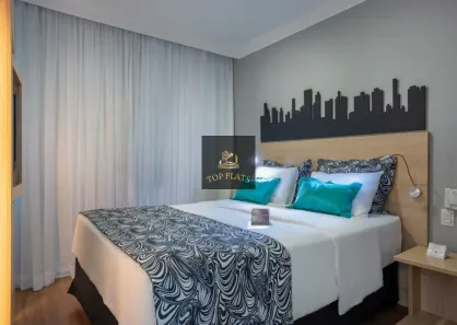 Flat com 1 Quarto para alugar, 30m² no Pinheiros, São Paulo