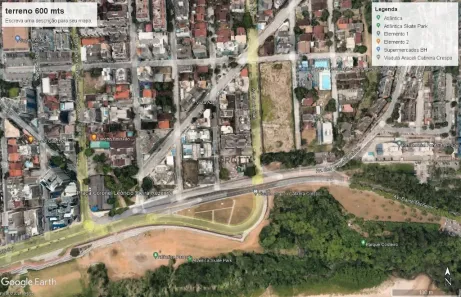 Lote/Terreno à venda, 600m² no Jardim Camburi, Vitória