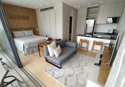 Flat com 1 Quarto para alugar, 42m² no Vila Olímpia, São Paulo