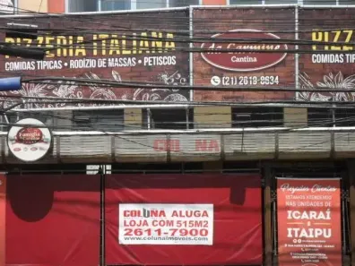 Ponto Comercial para alugar, 515m² no Charitas, Niterói