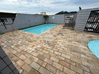 Apartamento com 2 Quartos para alugar, 98m² no Campo Grande, Santos
