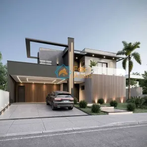 Casa de Condomínio com 4 Quartos à venda, 326m² no Chácara Letônia, Americana