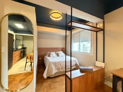 Apartamento com 1 Quarto à venda, 38m² no Jardim Paulistano, São Paulo