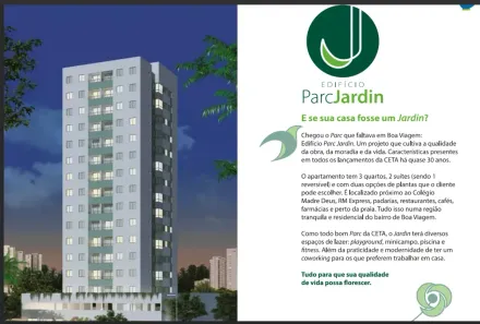 Apartamento com 3 Quartos à venda, 62m² no Boa Viagem, Recife