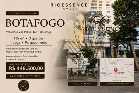 Apartamento com 3 Quartos à venda, 115m² no Botafogo, Rio de Janeiro