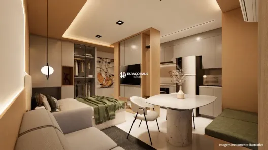 Apartamento com 1 Quarto para alugar, 33m² no Cidade Nova, Indaiatuba