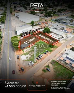 Lote/Terreno à venda, 1178m² no Caimbé, Boa Vista