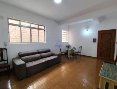 Apartamento com 3 Quartos para alugar, 90m² no Pompéia, Santos